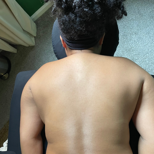 #1 BEFORE at RELAXING BRANDY Therapeutic Massage in Taylor, MI
