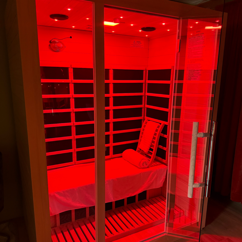 Infrared Sauna ✨ at RELAXING BRANDY Therapeutic Massage in Taylor, MI